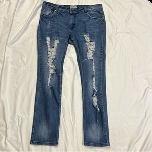 Caren jeans sport, ladies straight leg jeans size 15/16
